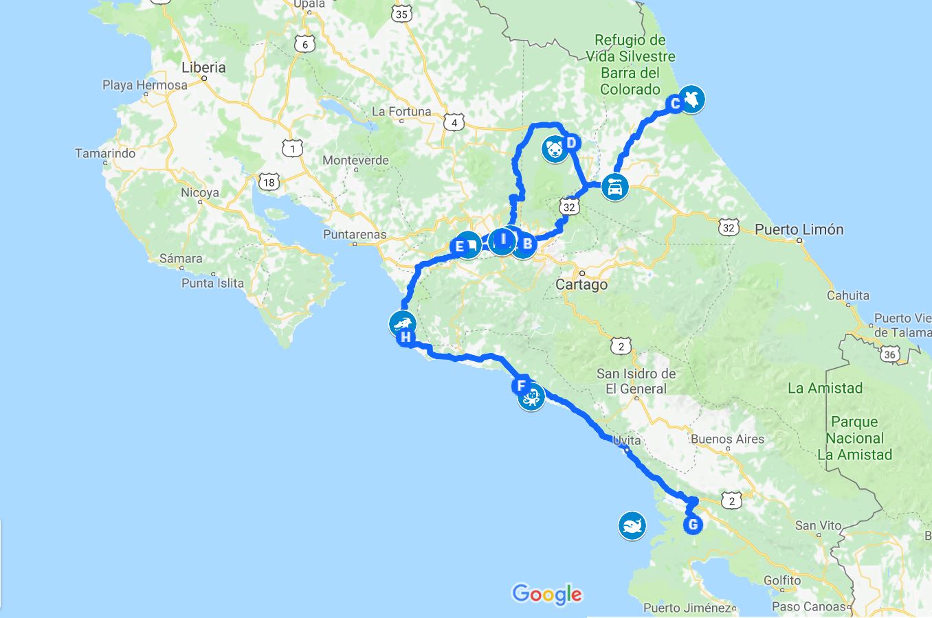 Route Big Five
