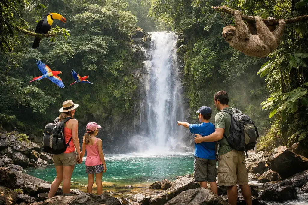 Reisvoorbeeld Costa Rica voor gezinnen