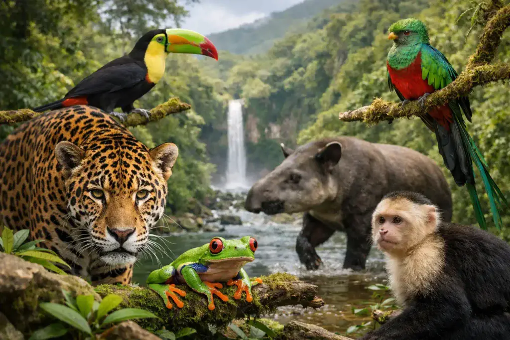 Big Five Costa Rica: welke dieren ziet u echt?